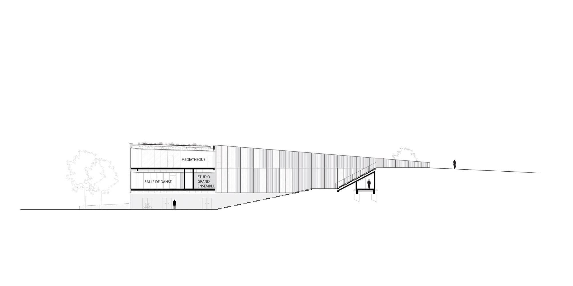 Cultural Center at Saint Germain lès Arpajon